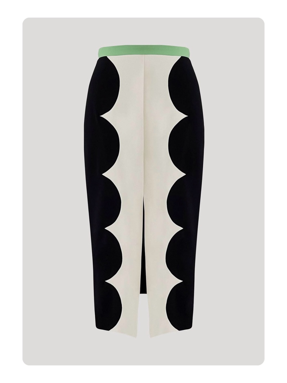 ★ Peggy Hartanto ASO Ambyr Childers Curve Contrast-Panel Pencil Skirt 6 ★